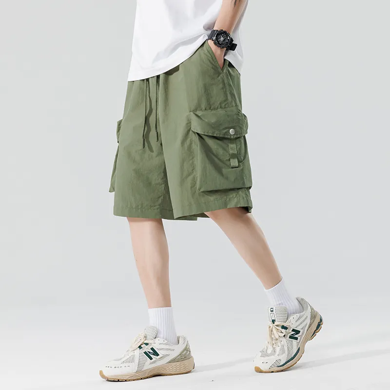 HKRXEC Cargo Shorts Men-13