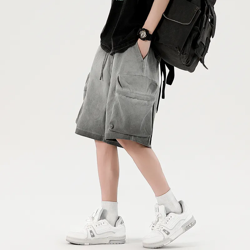HKRXEC Cargo Shorts Men-5
