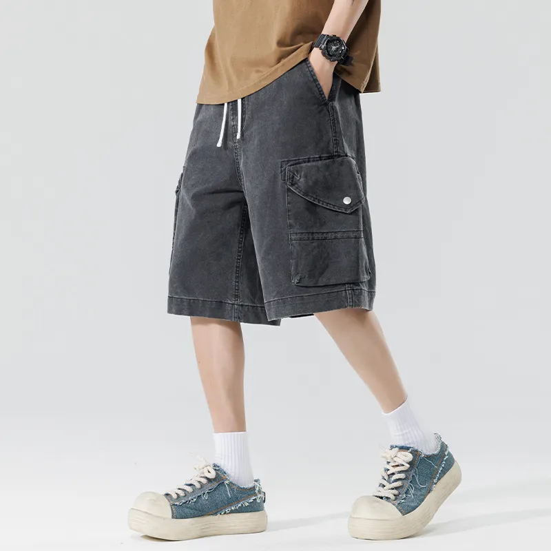 HKRXEC Cargo Shorts Men-5