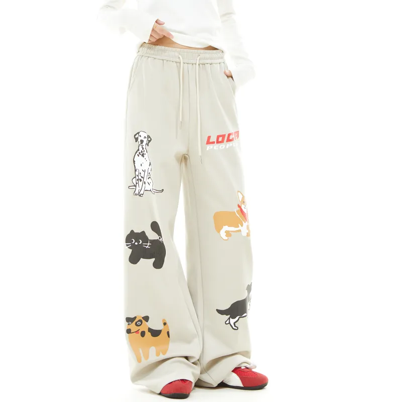 HKRXEC Casual Pants Unisex-20