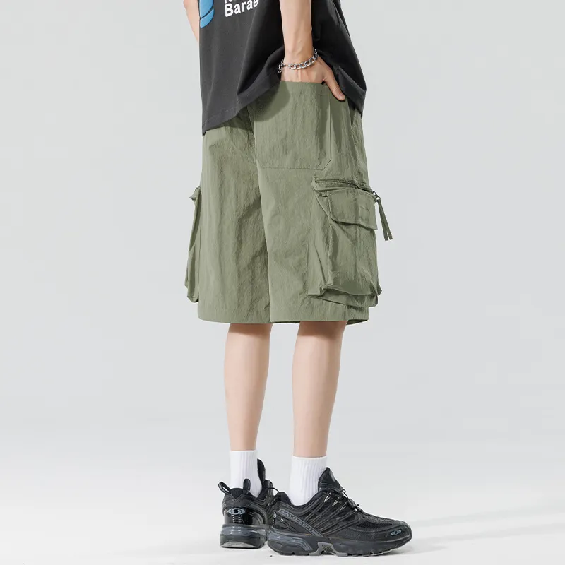 HKRXEC Cargo Shorts Men-3