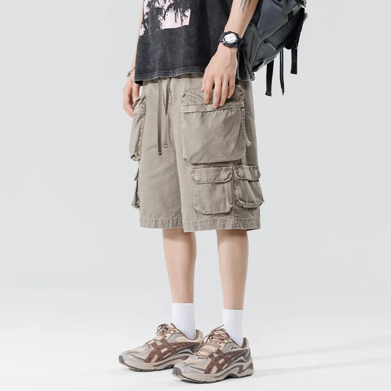 HKRXEC Cargo Shorts Men-12
