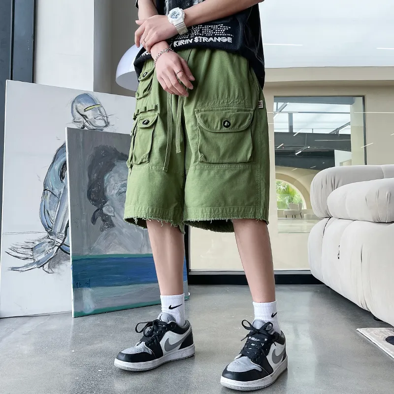 HKRXEC Cargo Shorts Men-4