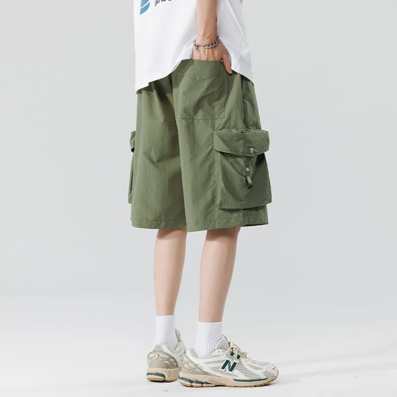 HKRXEC Cargo Shorts Men-10