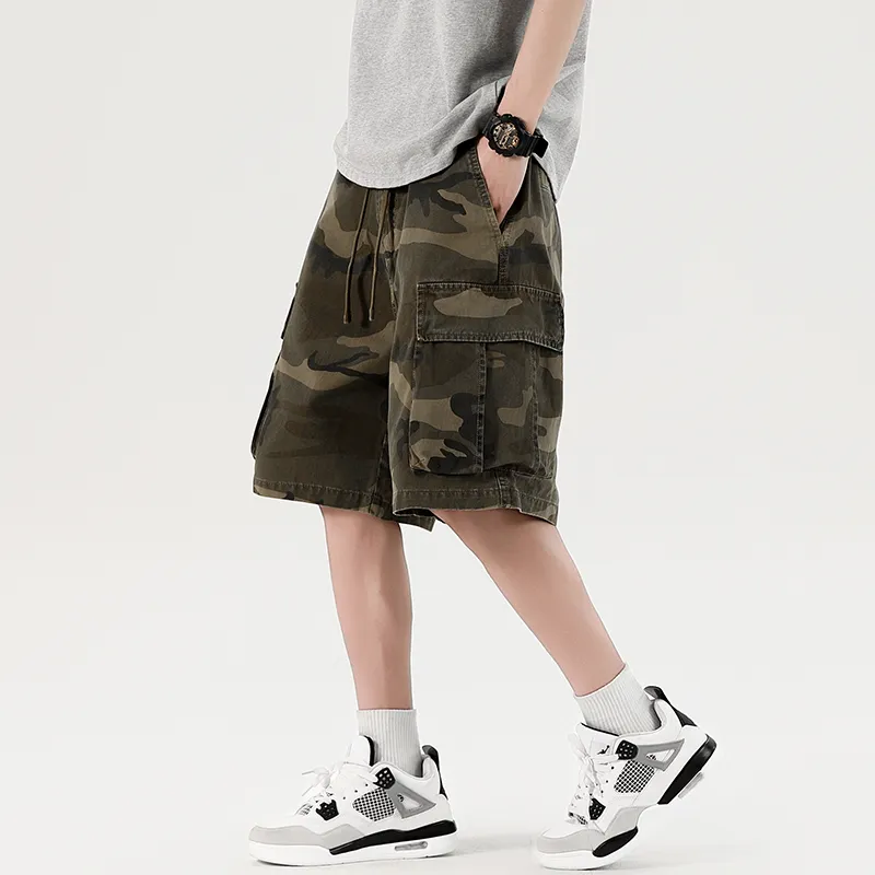 HKRXEC Cargo Shorts Men-12
