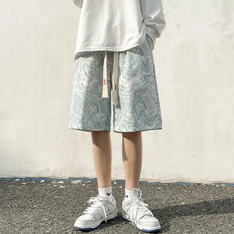HKRXEC Casual Shorts Men-1