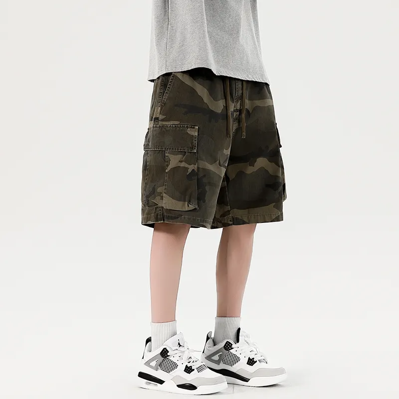 HKRXEC Cargo Shorts Men-11
