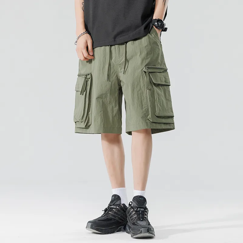 HKRXEC Cargo Shorts Men-5