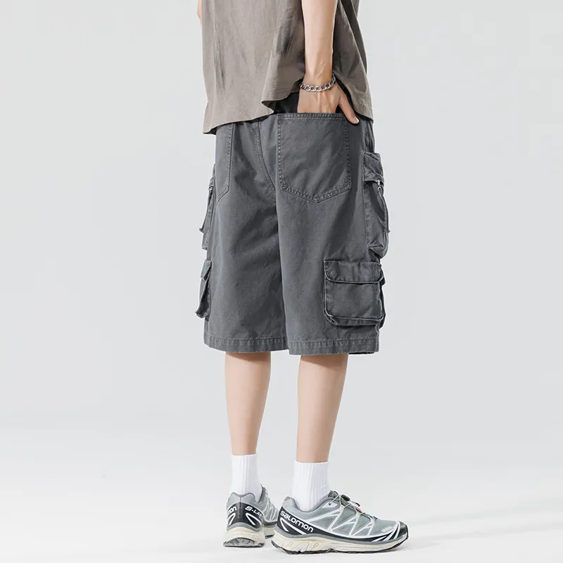 HKRXEC Cargo Shorts Men-17