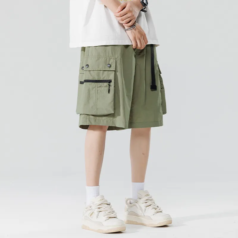 HKRXEC Cargo Shorts Men-11