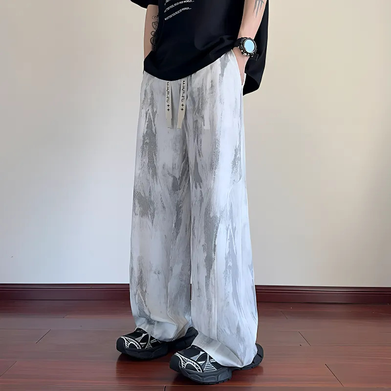 HKRXEC Casual Pants Men-1