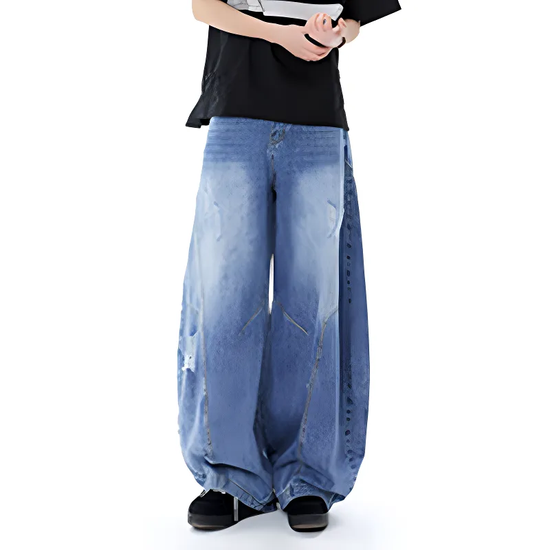 HKRXEC Jeans Men-9