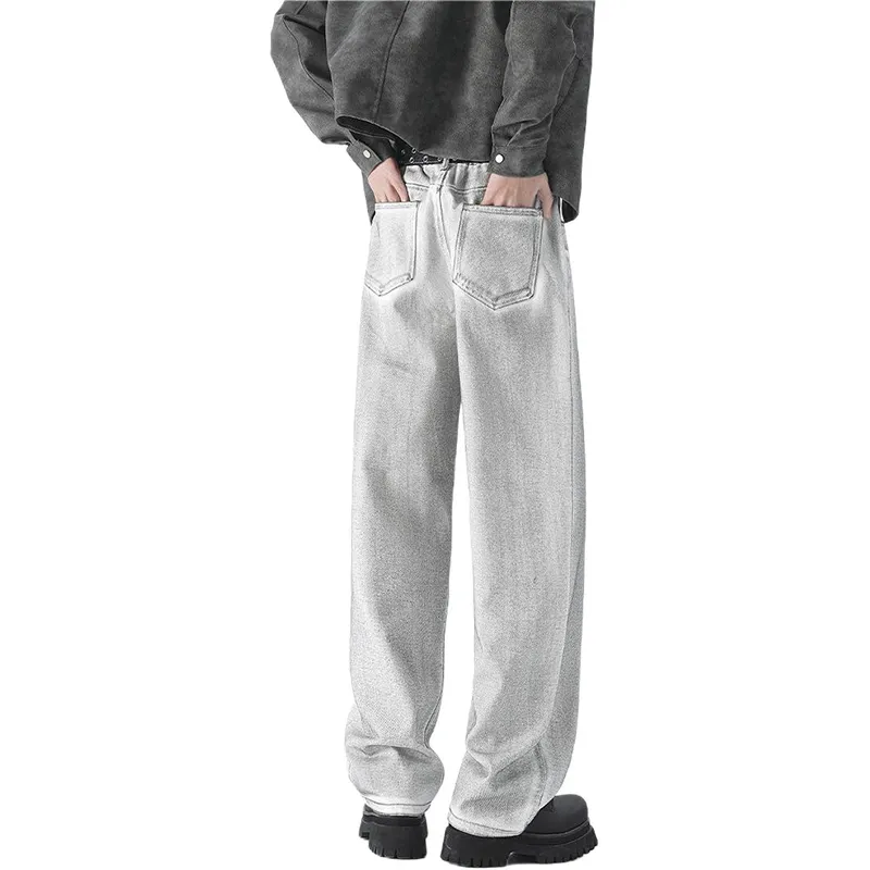 HKRXEC Jeans Men White-1