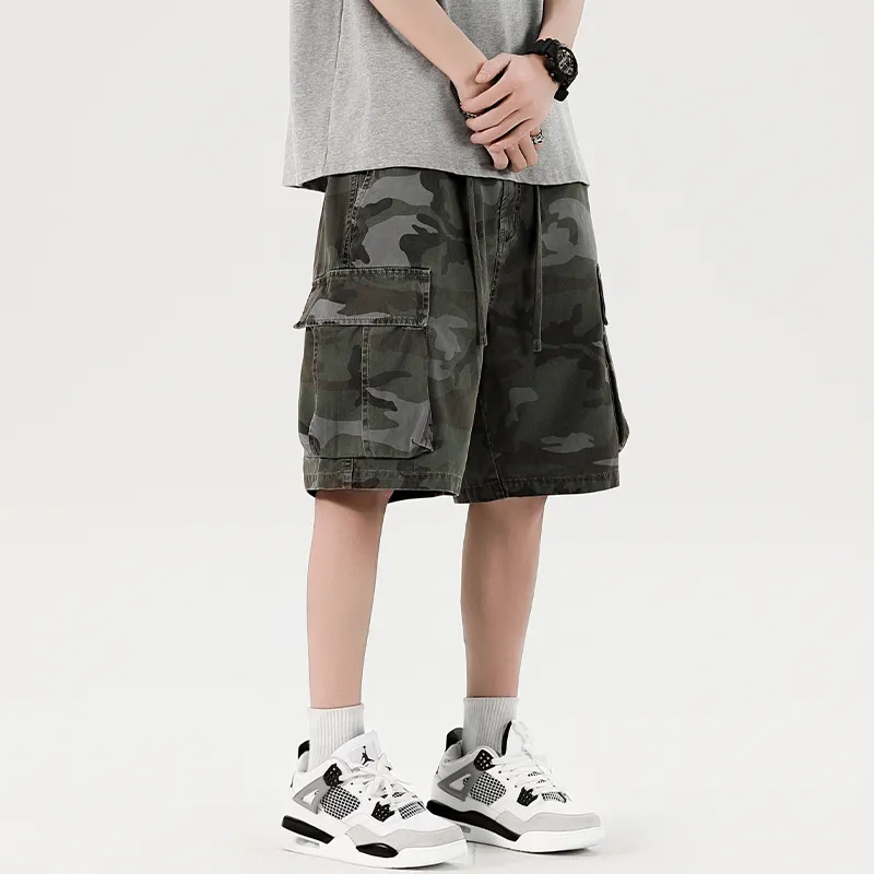 HKRXEC Cargo Shorts Men-3