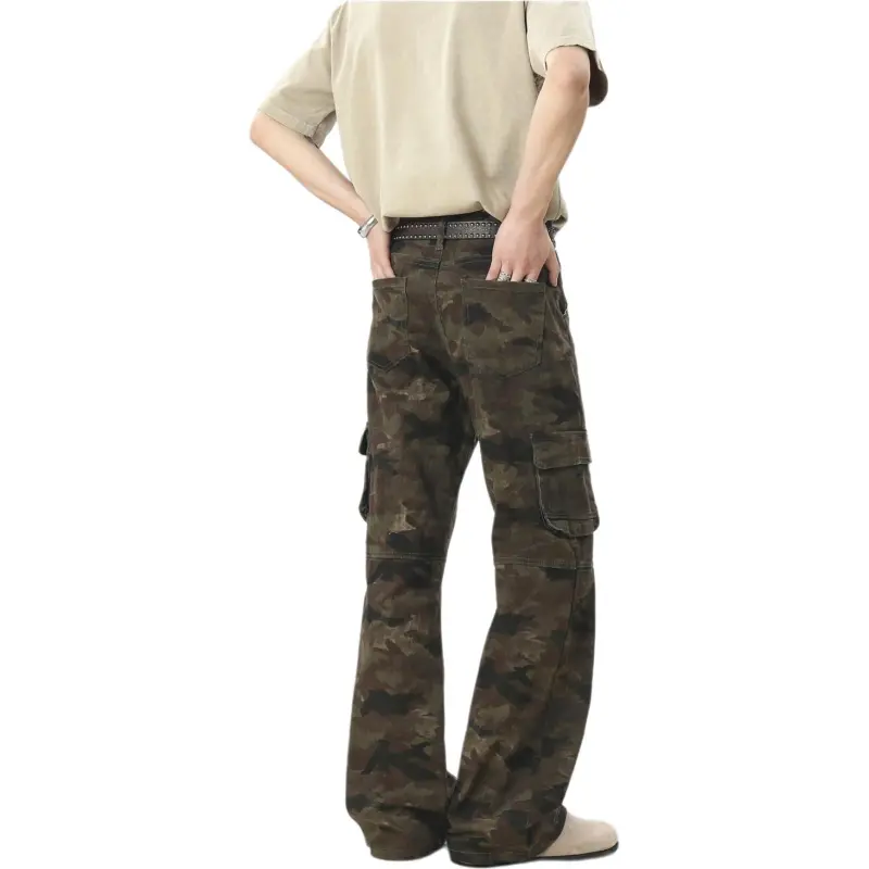 HKRXEC Cargo Pants Men Image Color-2