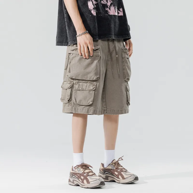 HKRXEC Cargo Shorts Men-11