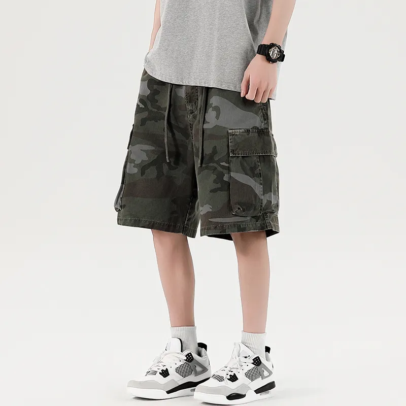HKRXEC Cargo Shorts Men-6
