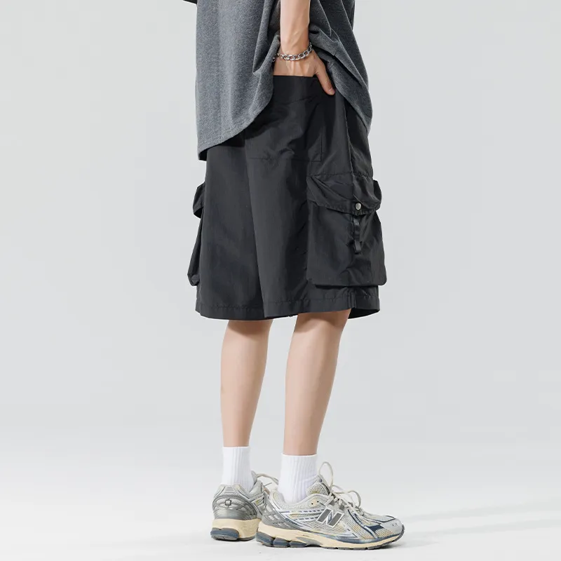 HKRXEC Cargo Shorts Men-17