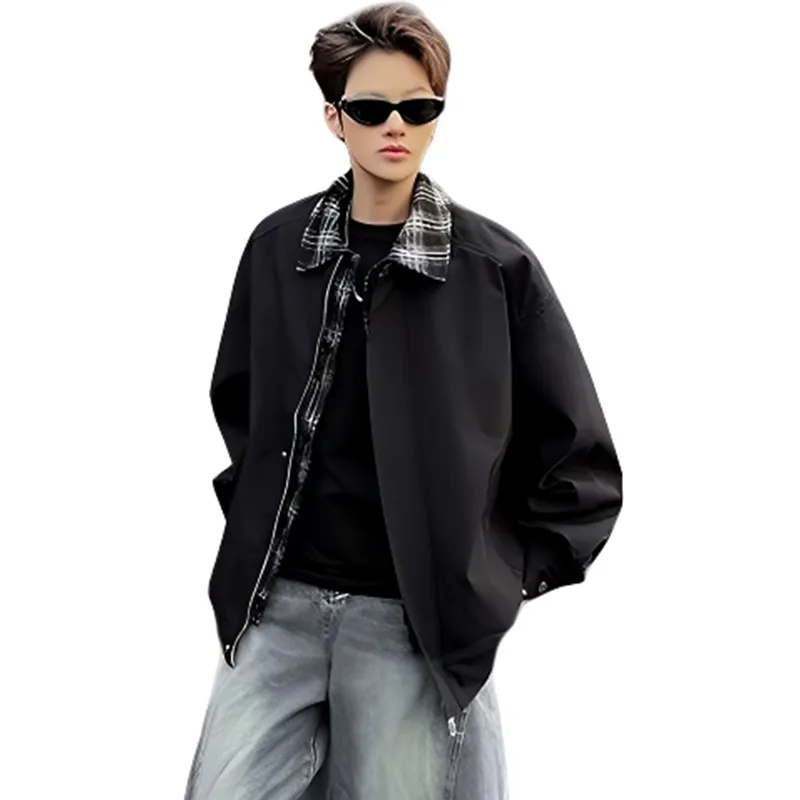 HKRXEC Leather Jackets Men-9