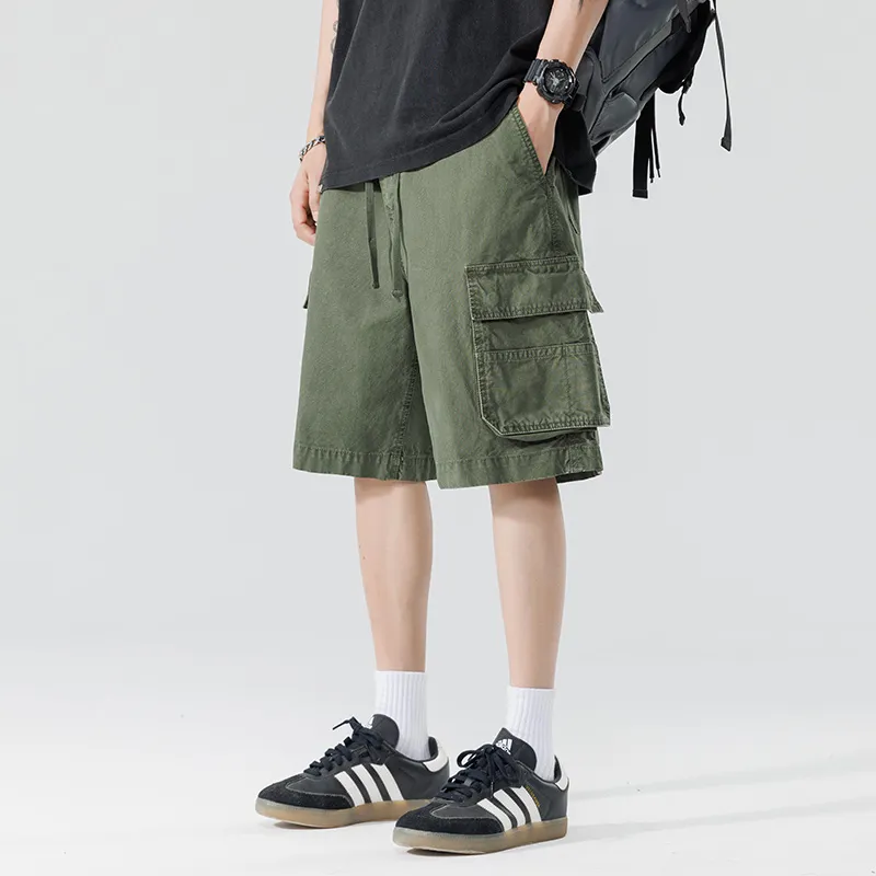 HKRXEC Cargo Shorts Men-13