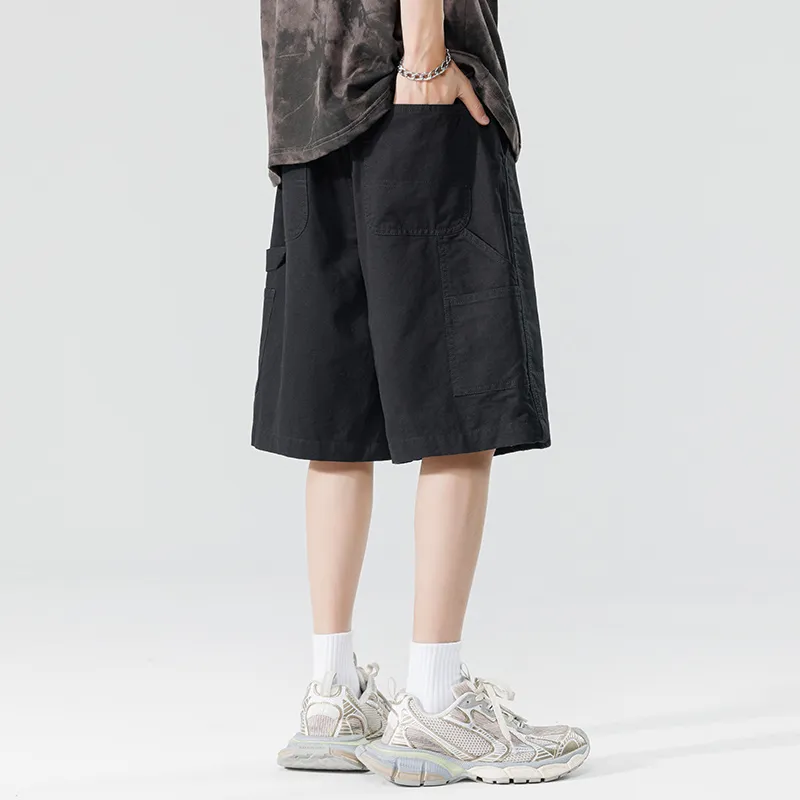 HKRXEC Cargo Shorts Men-17