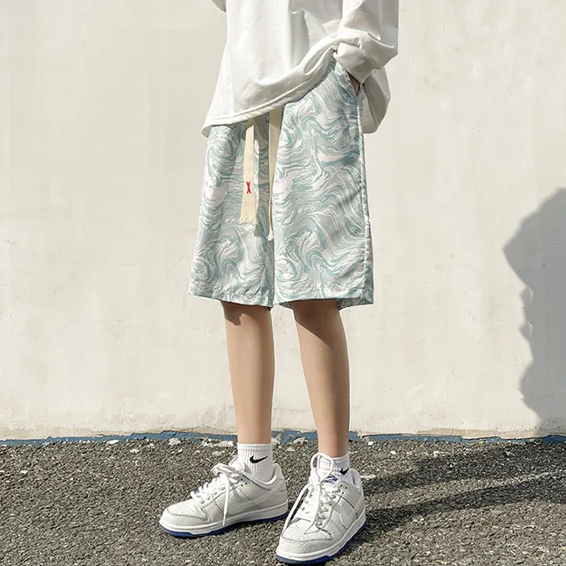 HKRXEC Casual Shorts Men-5