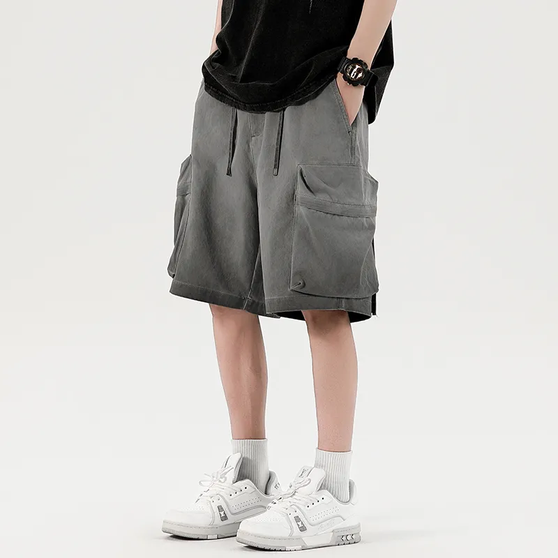 HKRXEC Cargo Shorts Men-13