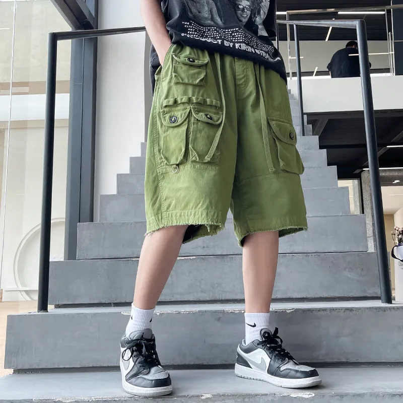 HKRXEC Cargo Shorts Men-6