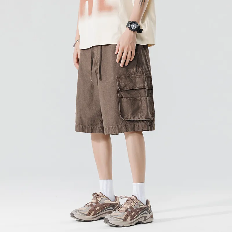 HKRXEC Cargo Shorts Men-5