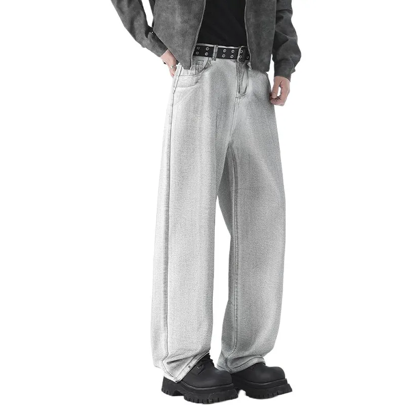 HKRXEC Jeans Men White-3