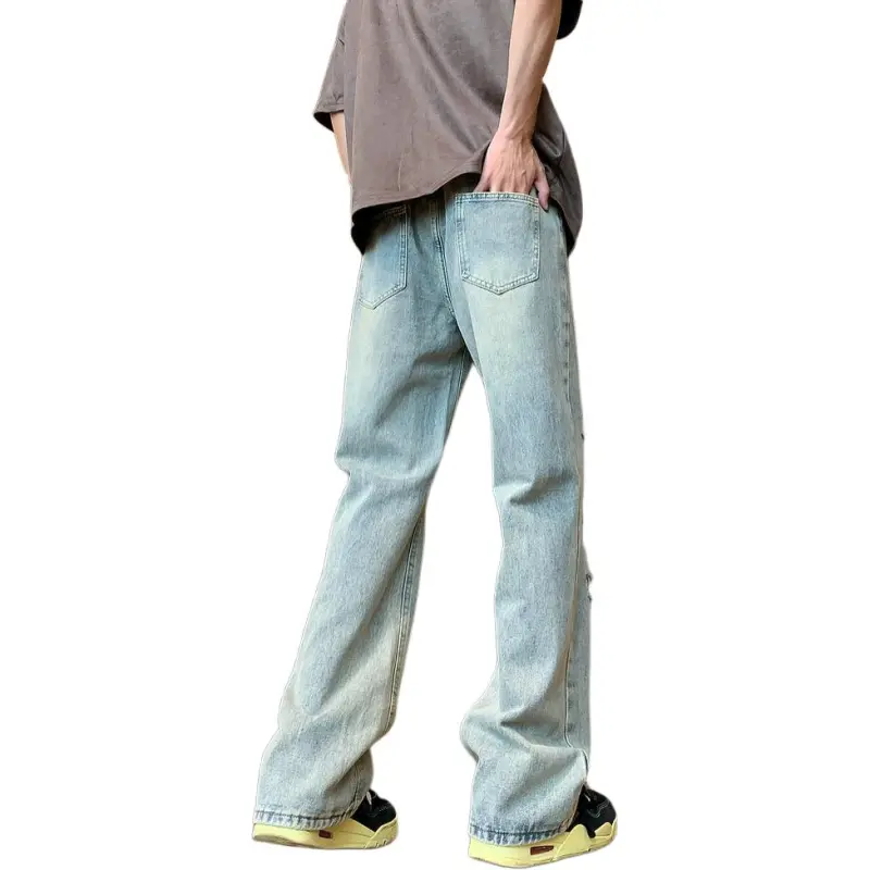 HKRXEC Jeans Men Blue-2