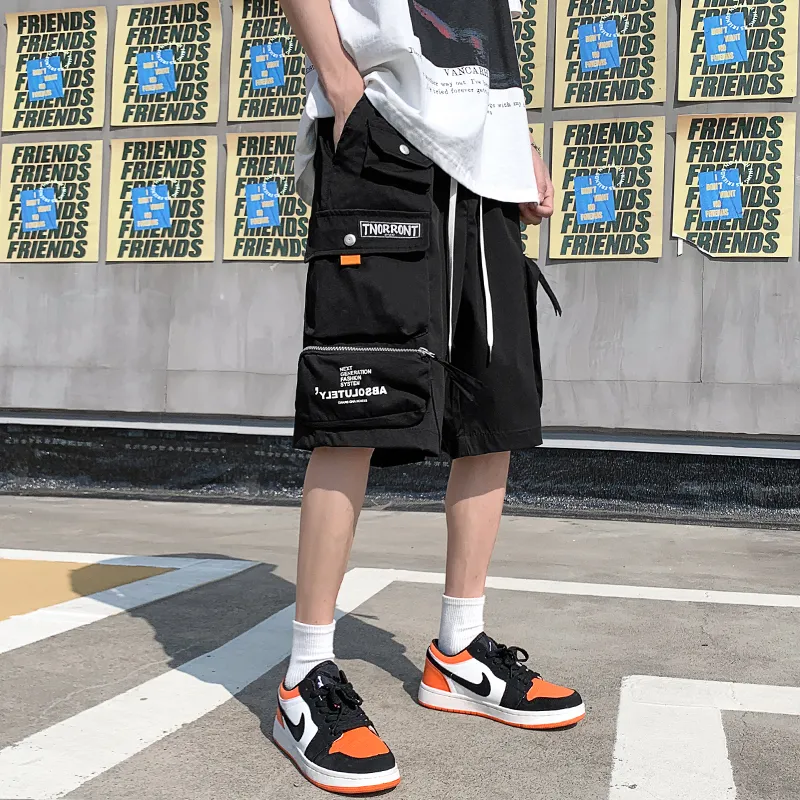 HKRXEC Cargo Shorts Men-13