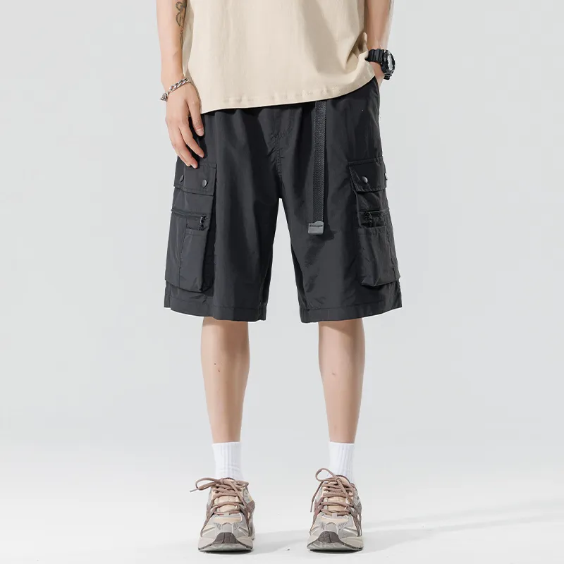 HKRXEC Cargo Shorts Men-16