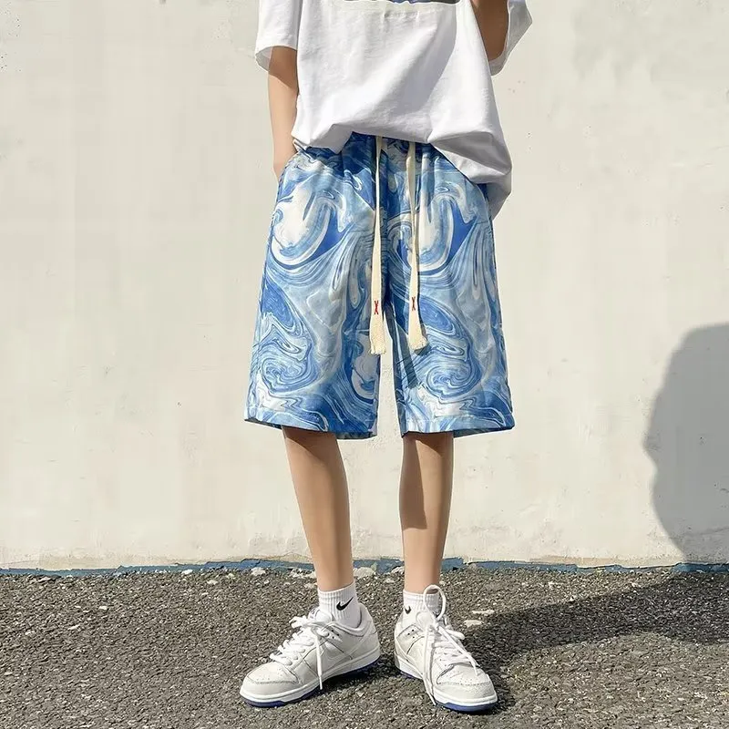 HKRXEC Casual Shorts Men-11