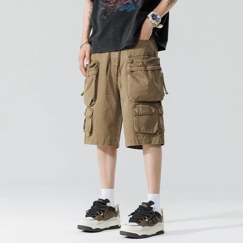 HKRXEC Cargo Shorts Men-6