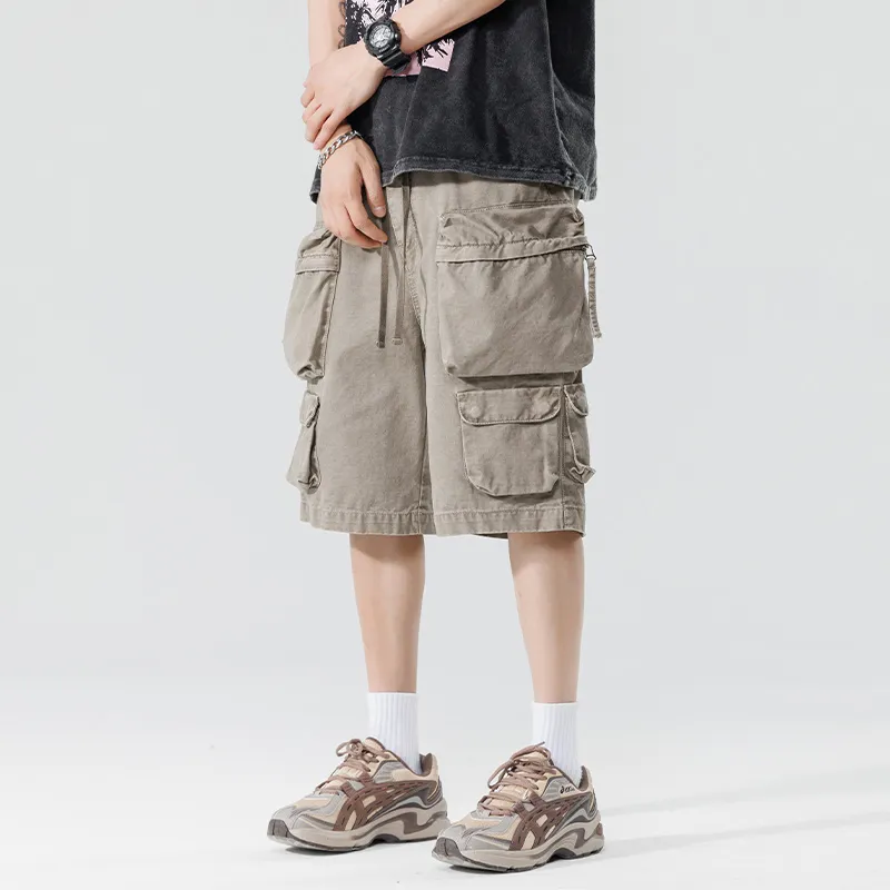 HKRXEC Cargo Shorts Men-13
