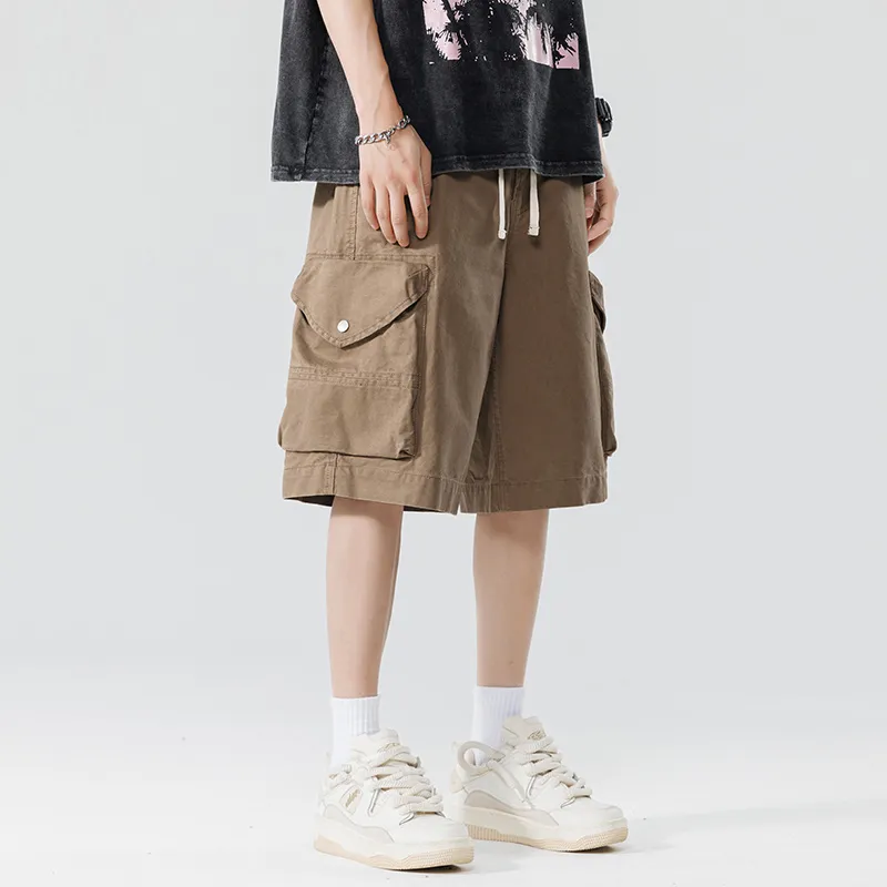 HKRXEC Cargo Shorts Men-11