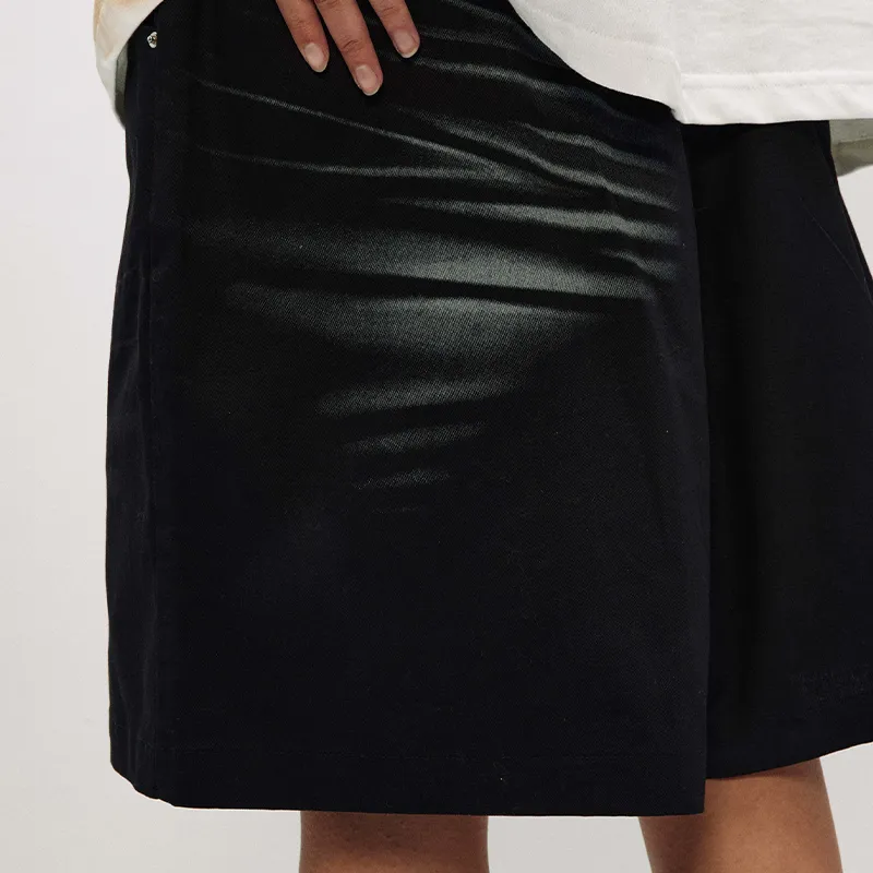 HKRXEC Casual Shorts Unisex Black-8
