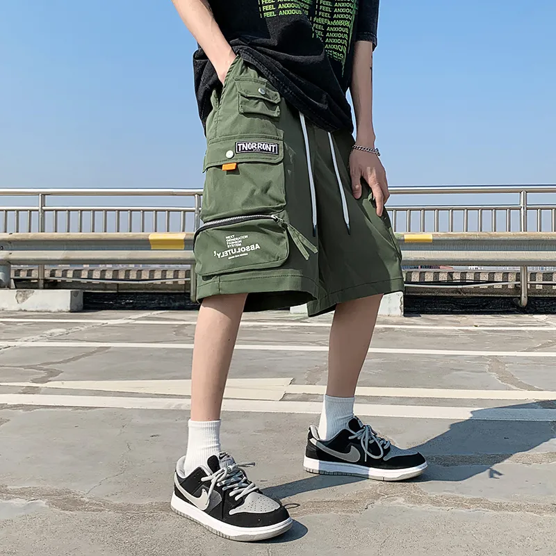 HKRXEC Cargo Shorts Men-6