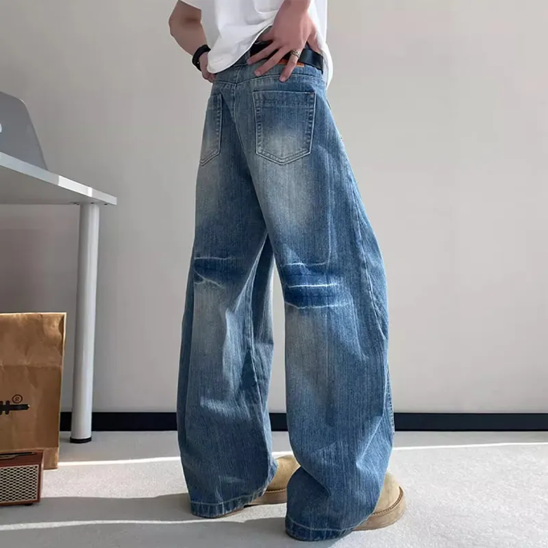 HKRXEC Jeans Men Blue-2