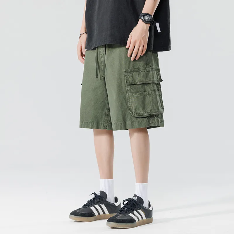 HKRXEC Cargo Shorts Men-12