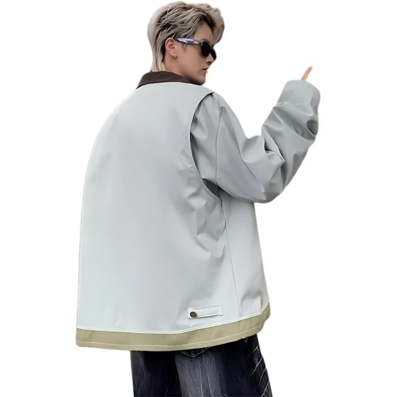 HKRXEC Jackets Men Green-3