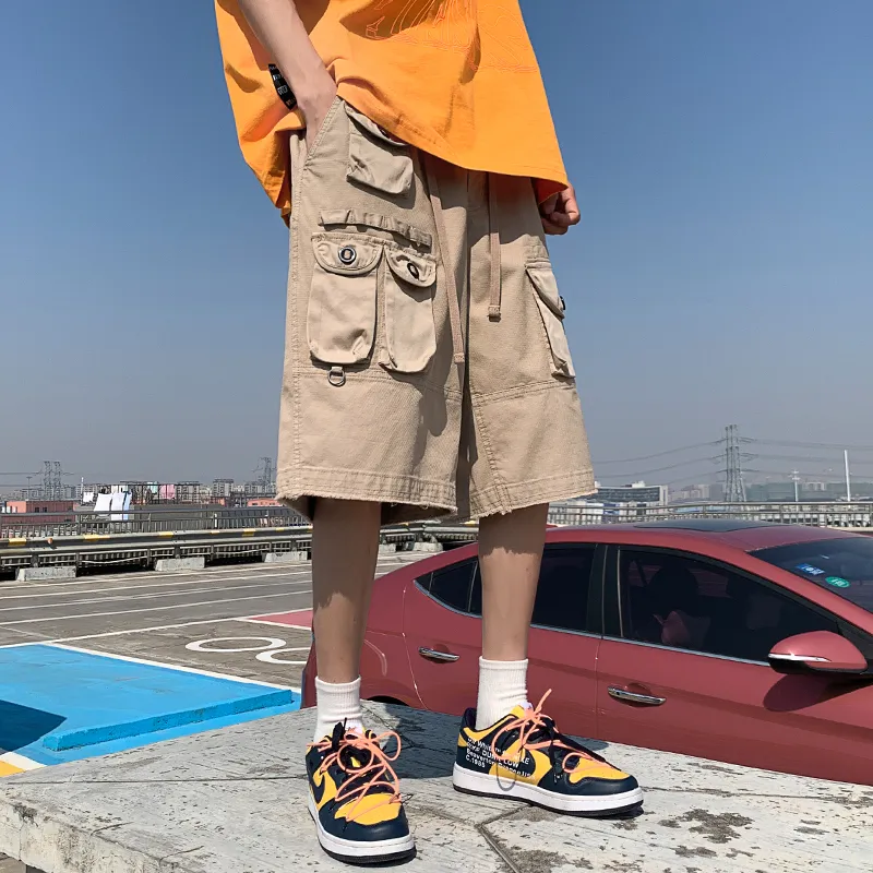 HKRXEC Cargo Shorts Men-16