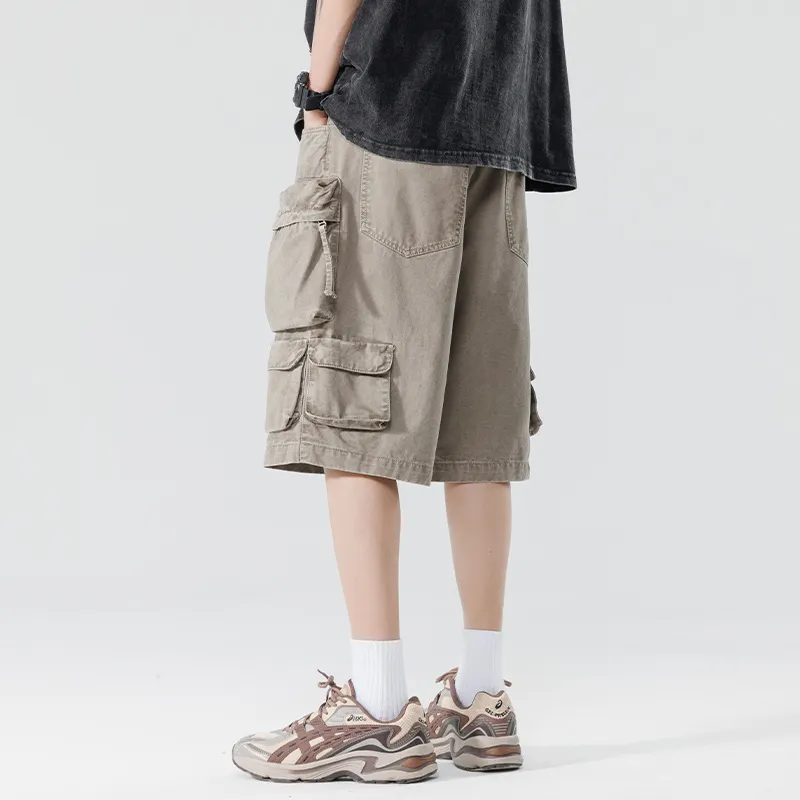 HKRXEC Cargo Shorts Men-10