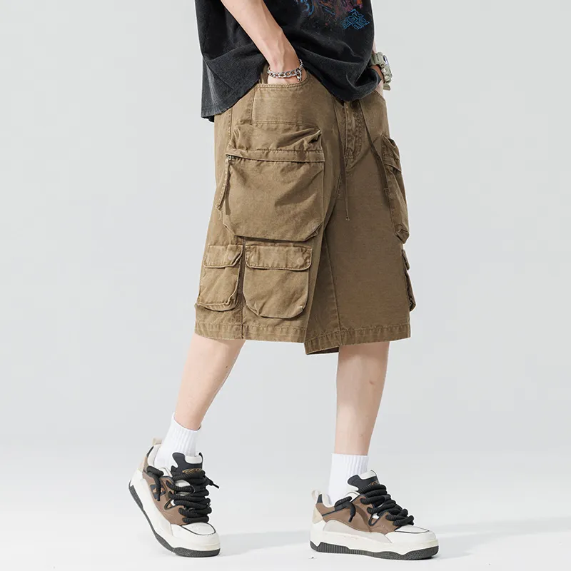 HKRXEC Cargo Shorts Men-5
