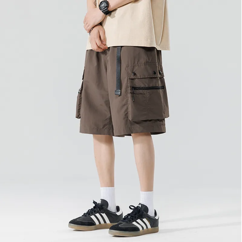 HKRXEC Cargo Shorts Men-5