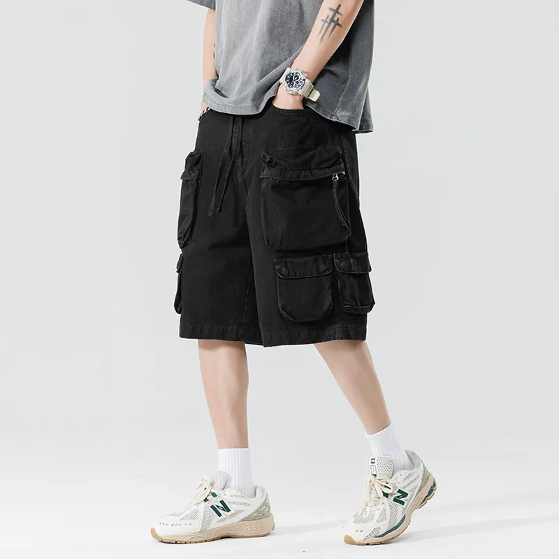HKRXEC Cargo Shorts Men-27