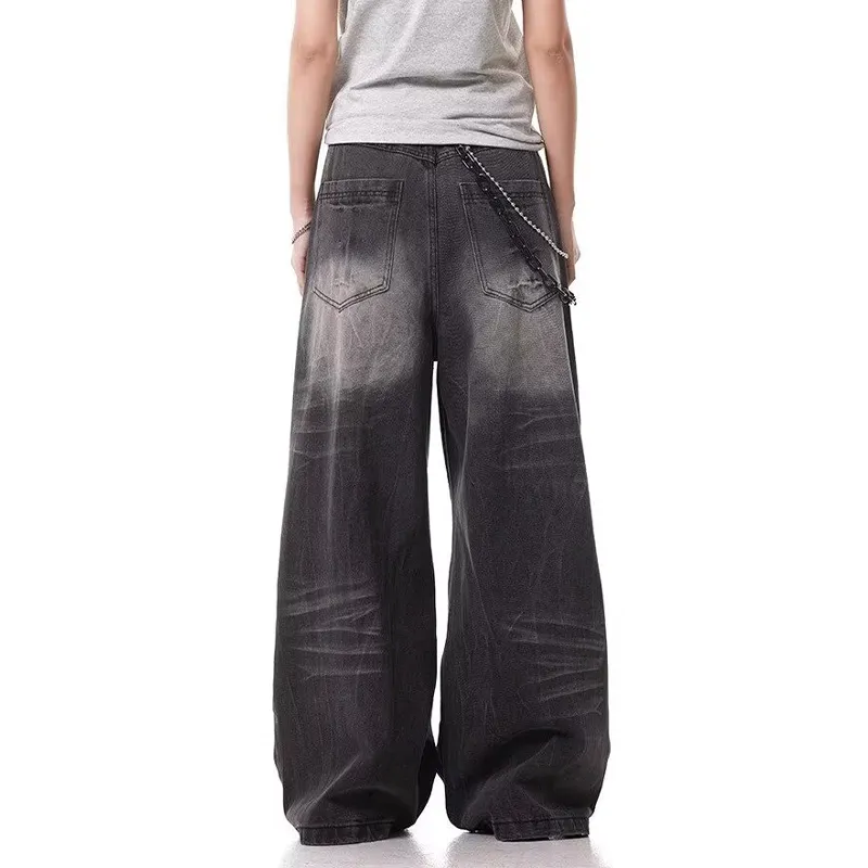HKRXEC Jeans Men Black-2