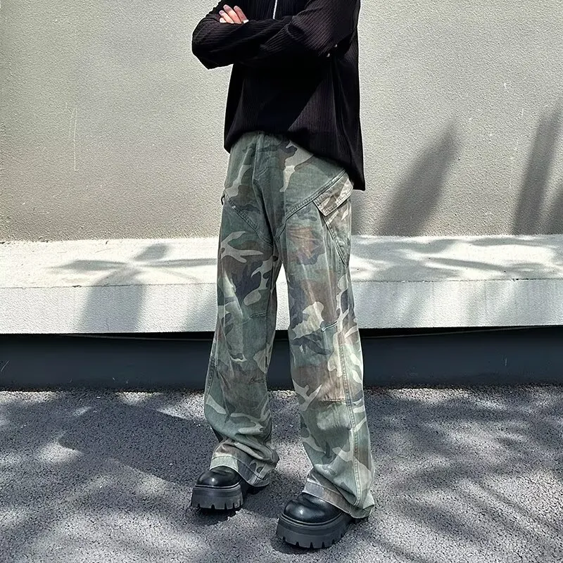 HKRXEC Cargo Pants Men Image Color-5