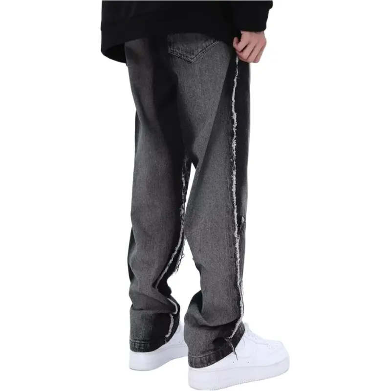 HKRXEC Jeans Men Black-2